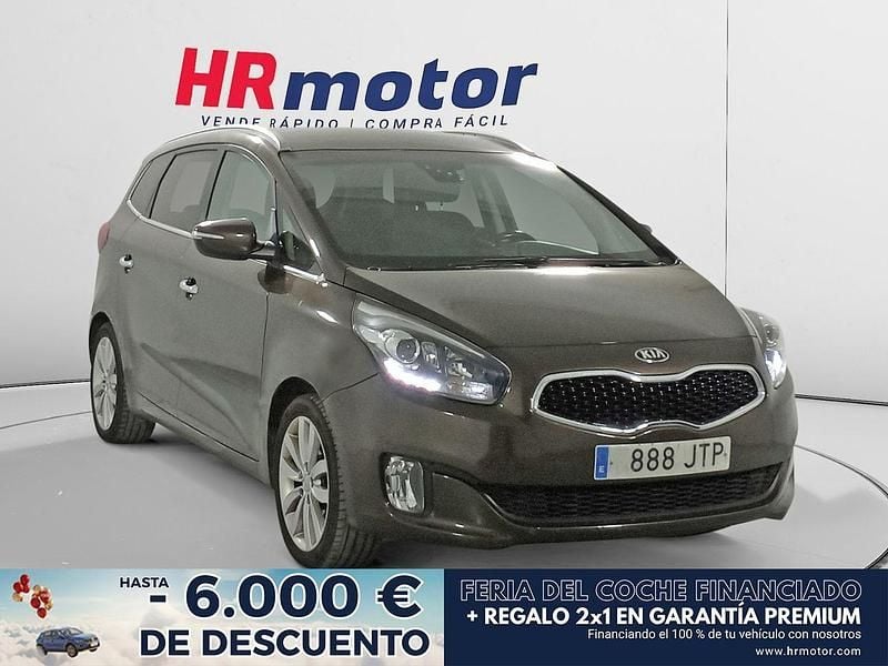Marrón Usado 2016 Kia Carens Monovolumen | 11.790 € (Precio justo) - Imagen 1/4