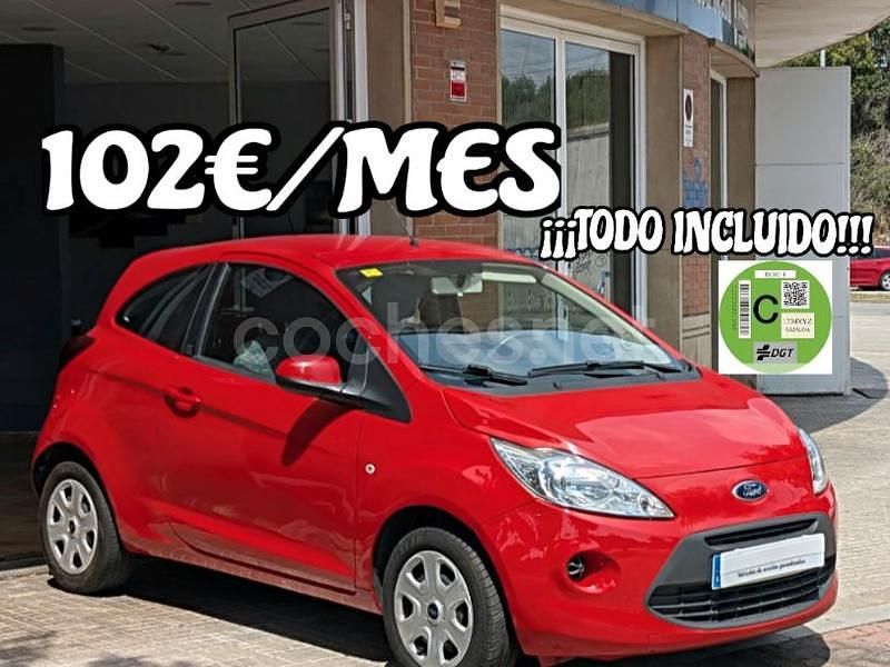 Rojo Usado 2014 Ford Ka Berlina | 6300 € (Precio justo) - Imagen 1/4