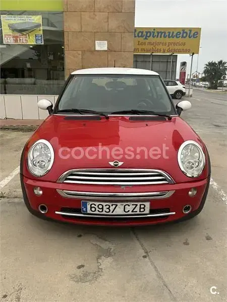 Usado Mini Cooper 115 CV (84 kW) 2003 Rojo Utilitario
