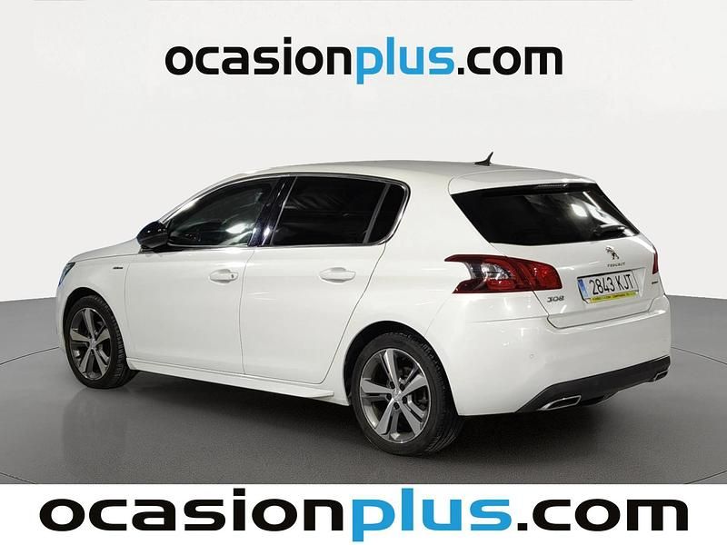 Usado Peugeot 308 GT-line 131 CV (96 kW) 2018 Blanco Utilitario
