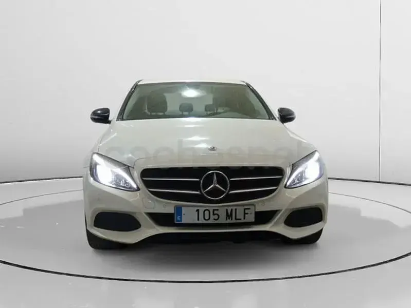 Usado Mercedes C200 136 CV (100 kW) 2018 Blanco Berlina