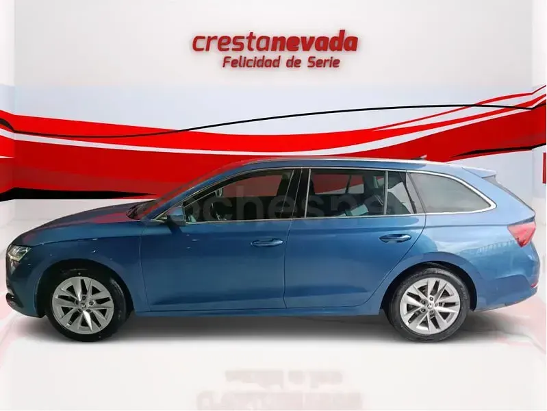 Brugt Skoda Octavia Ambition 150 HK (110 kW) 2021 Blå Sedan