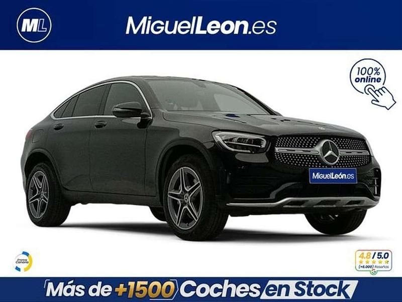 Usado Mercedes GLC300e 320 CV (235 kW) 2023 Negro Coupe