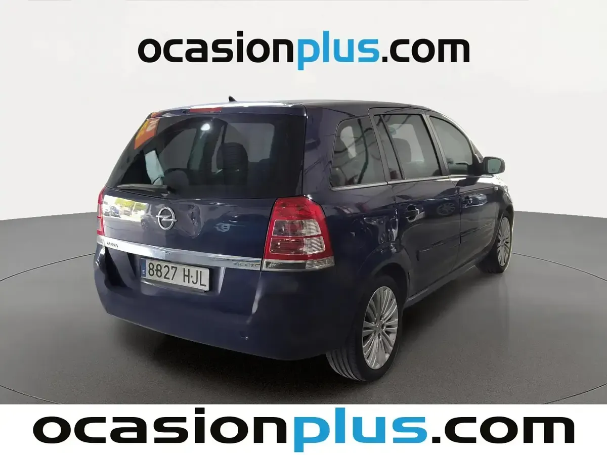 Usado Opel Zafira Enjoy Plus 125 CV (91 kW) 2012 Azul Monovolumen