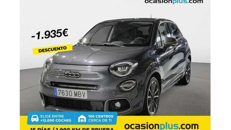 Gris Usado 2022 Fiat 500X Sport SUV | 19.355 € (Un poco caro) - Imagen 1/4