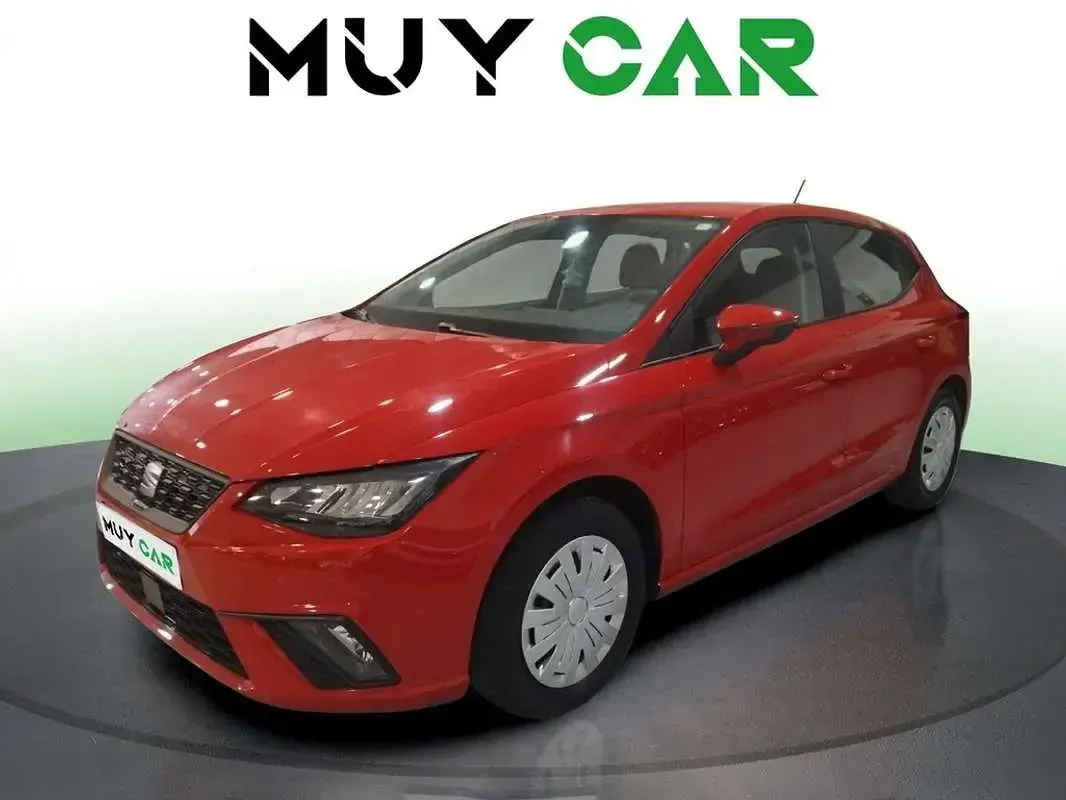 Usado Seat Ibiza Reference 80 CV (58 kW) 2022 Rojo Utilitario