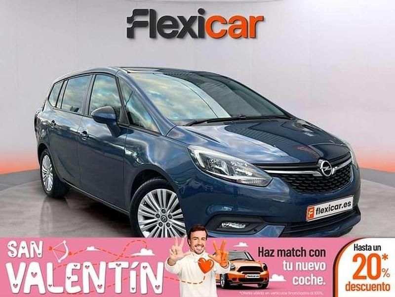 Azul Usado 2017 Opel Zafira Family Monovolumen | 10.990 € (Buen precio) - Imagen 1/4