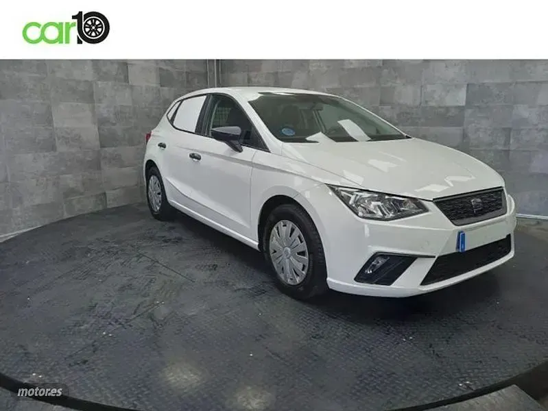 Usado Seat Ibiza Business 90 CV (66 kW) 2021 Blanco Utilitario