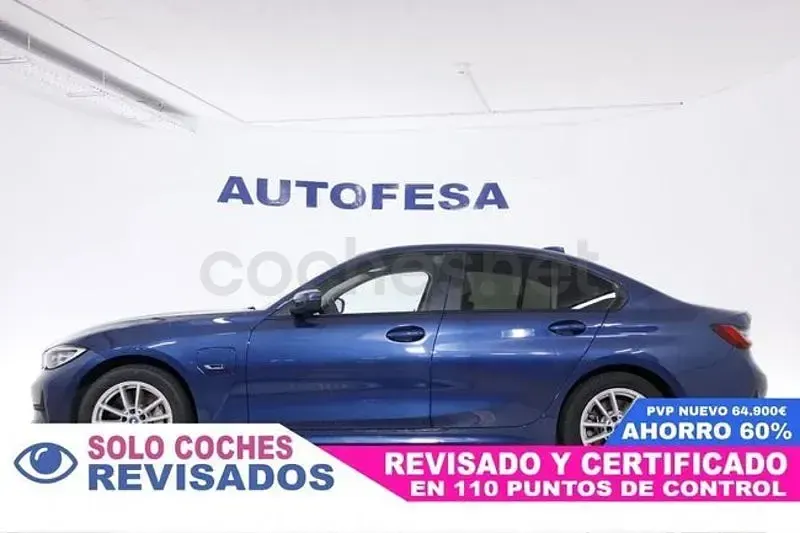 Usado BMW 330e 292 CV (214 kW) 2021 Azul Berlina