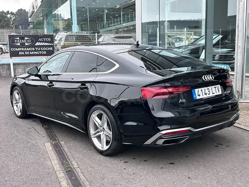 Usado Audi A5 Sportback S-Line 163 CV (119 kW) 2021 Negro Utilitario
