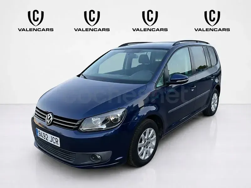 Usado VW Touran Advance 105 CV (77 kW) 2015 Azul Monovolumen