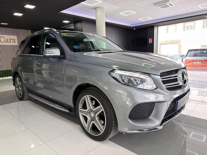 Usado Mercedes GLE250 204 CV (150 kW) 2015 Gris / plata SUV