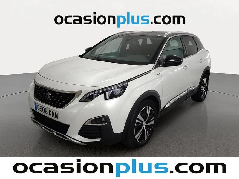 Blanco Usado 2018 Peugeot 3008 GT-line SUV | 14.073 € (Super precio) - Imagen 1/4
