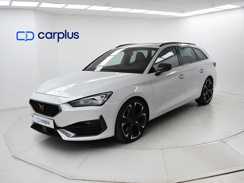 Blanco nevada (metalizado) Usado 2021 Cupra Leon Coupe | 32.390 € (Caro) - Imagen 1/4