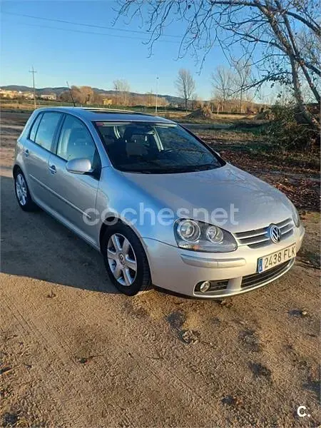 Usado VW Golf V 140 CV (102 kW) 2007 Gris / plata Berlina