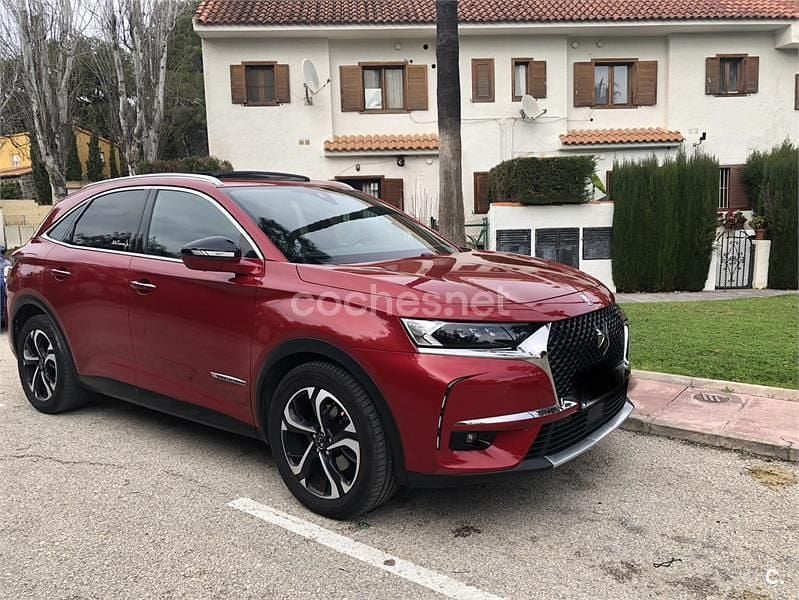 Usado DS Automobiles DS7 Crossback Performance 130 CV (95 kW) 2018 Granate SUV