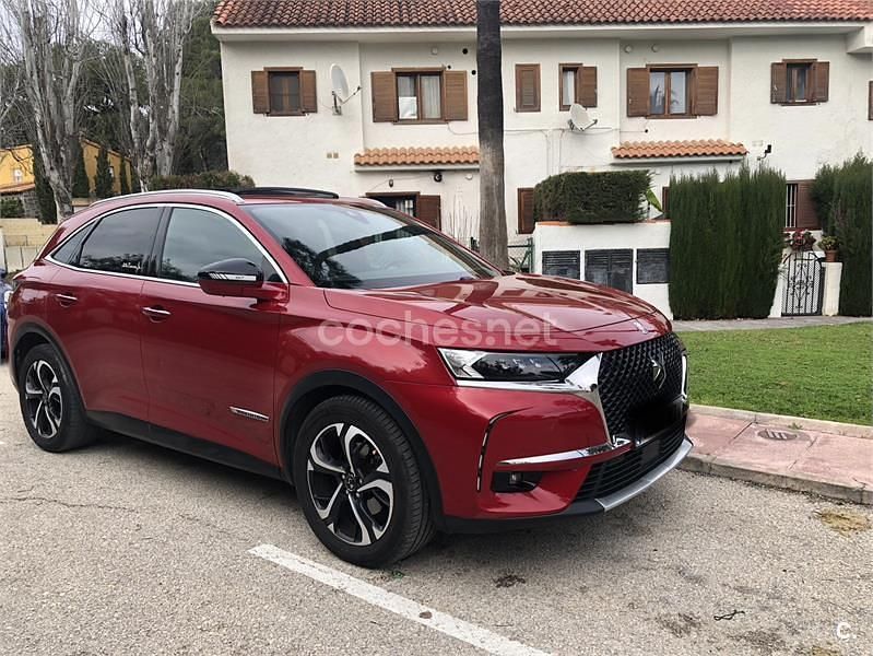 Usado DS Automobiles DS7 Crossback Performance 130 CV (95 kW) 2018 Granate SUV