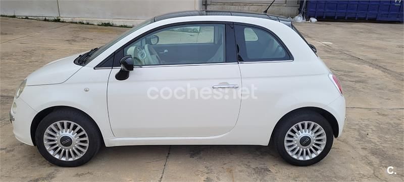 Blanco Usado 2010 Fiat 500 Lounge Berlina | 5900 € (Precio justo) - Imagen 1/4