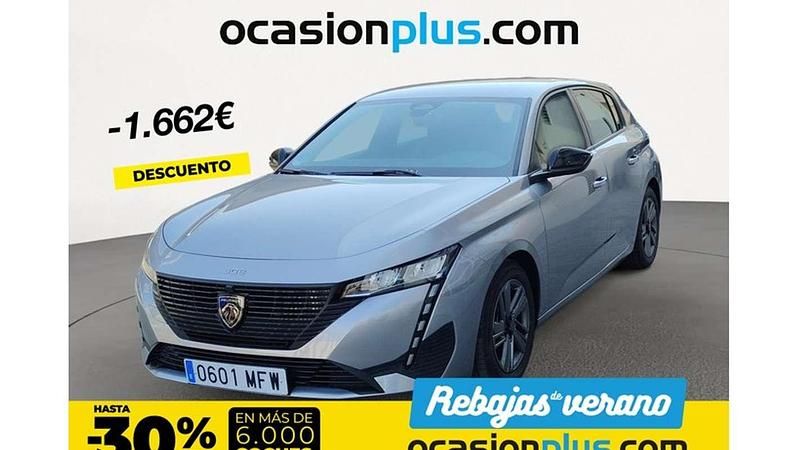 Gris Usado 2023 Peugeot 308 Active Utilitario | 16.628 € (Buen precio) - Imagen 1/4