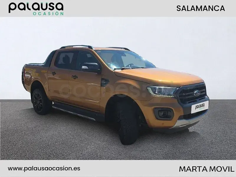 Usado Ford Ranger Wildtrack 213 CV (156 kW) 2021 Naranja Pickup/Camioneta