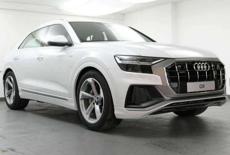 Usado Audi Q8 S-Line 286 CV (210 kW) 2019 Blanco SUV