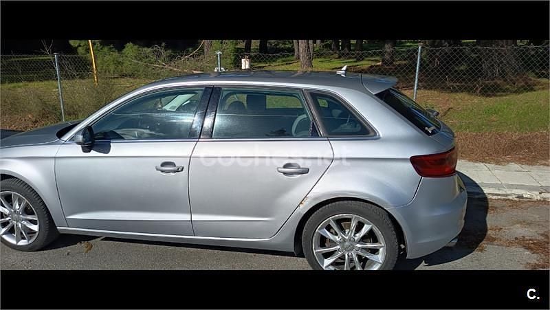 Usado Audi A3 Advanced 180 CV (132 kW) 2015 Gris / plata Berlina