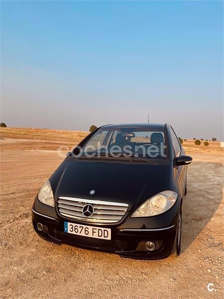 Usado Mercedes A160 Elegance 82 CV (60 kW) 2006 Negro Berlina