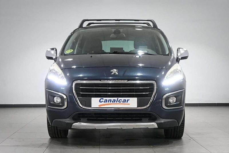 Usado Peugeot 3008 Allure 115 CV (84 kW) 2014 Azul Monovolumen
