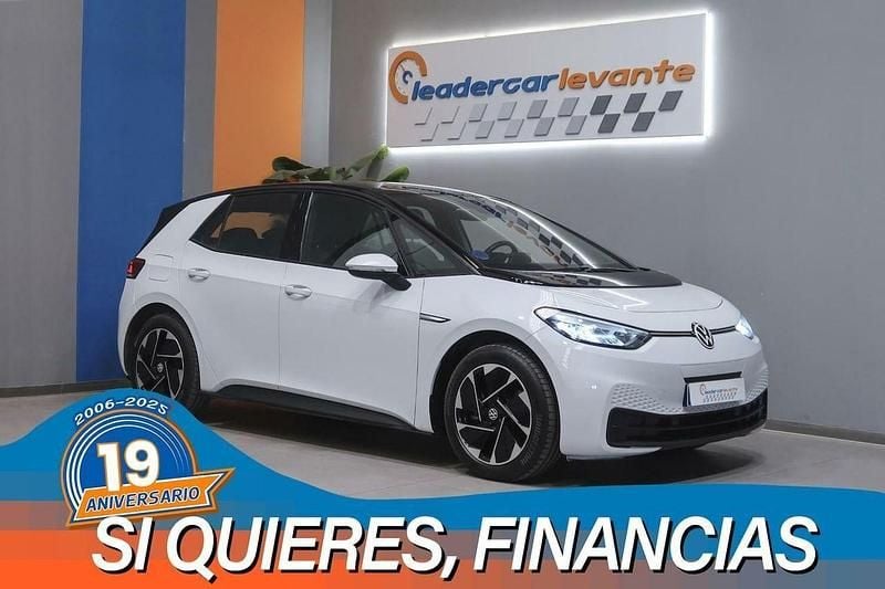 Blanco Usado 2021 VW ID.3 Pure Utilitario | 18.900 € (Precio justo) - Imagen 1/4