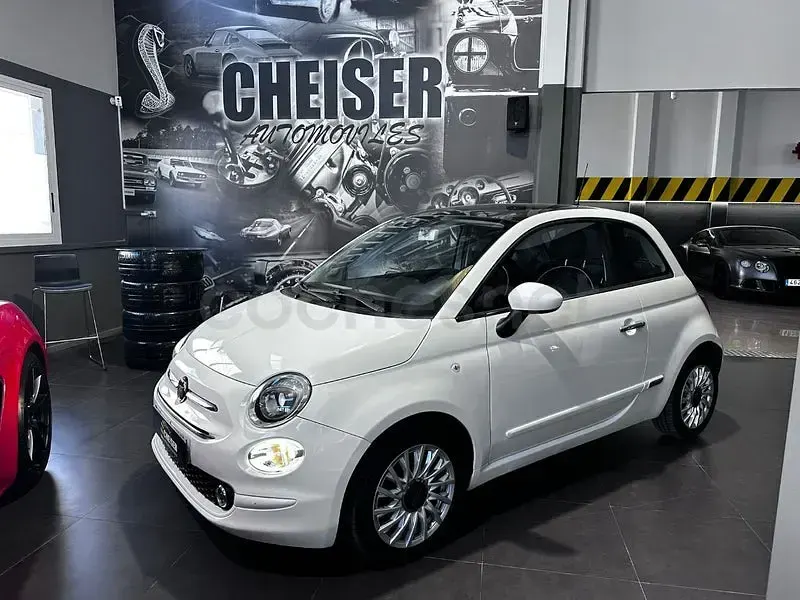 Usado Fiat 500 Lounge 69 CV (50 kW) 2019 Blanco Berlina