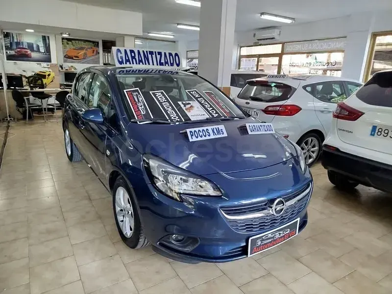 Usado Opel Corsa Business 90 CV (66 kW) 2016 Azul Utilitario