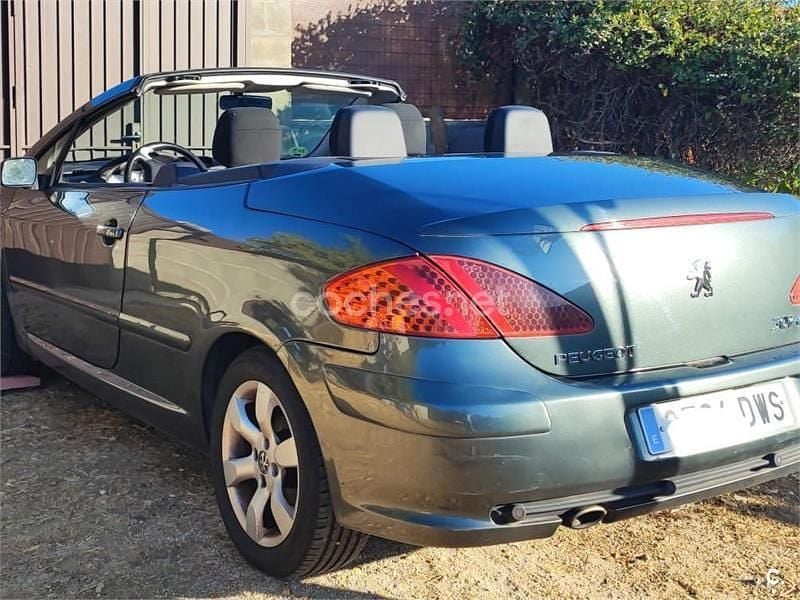 Usado Peugeot 307 CC 136 CV (100 kW) 2006 Verde Descapotable