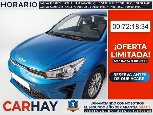 Azul Usado 2021 Kia Rio SUV | 13.490 € (Precio justo) - Imagen 1/4