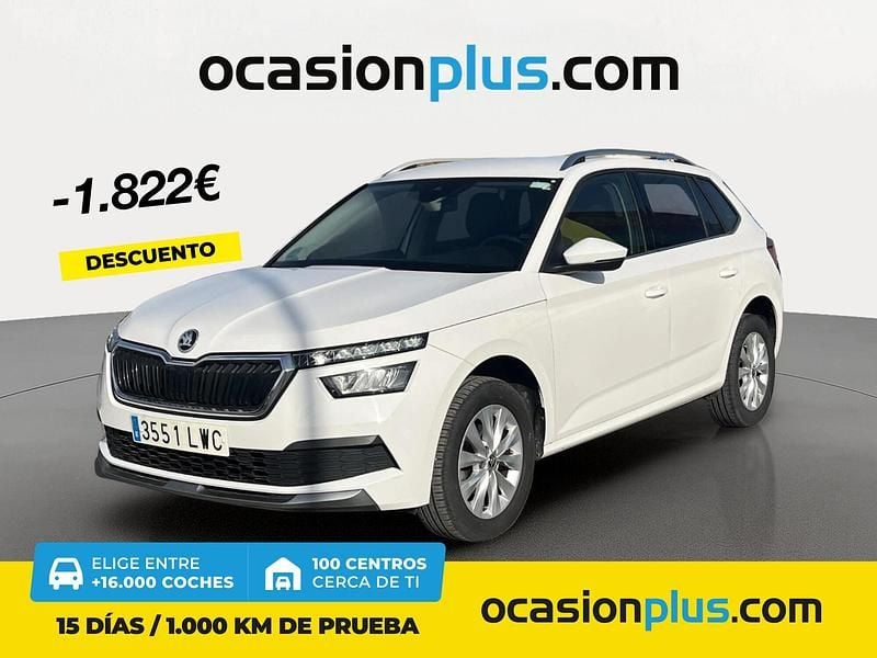 Blanco Usado 2022 Skoda Kamiq Ambition SUV | 17.190 € (Precio justo) - Imagen 1/4