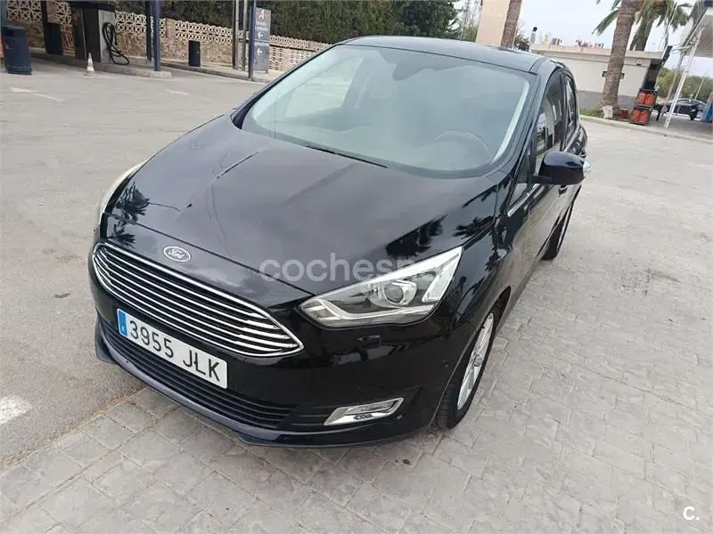 Usado Ford C-MAX Trend 125 CV (91 kW) 2016 Negro Monovolumen