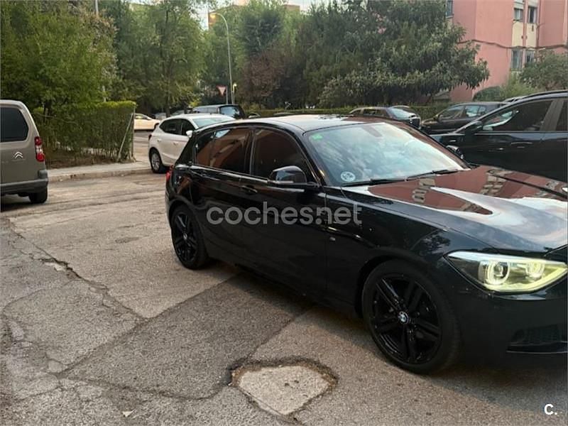 Usado BMW 116 116 CV (85 kW) 2015 Negro Utilitario