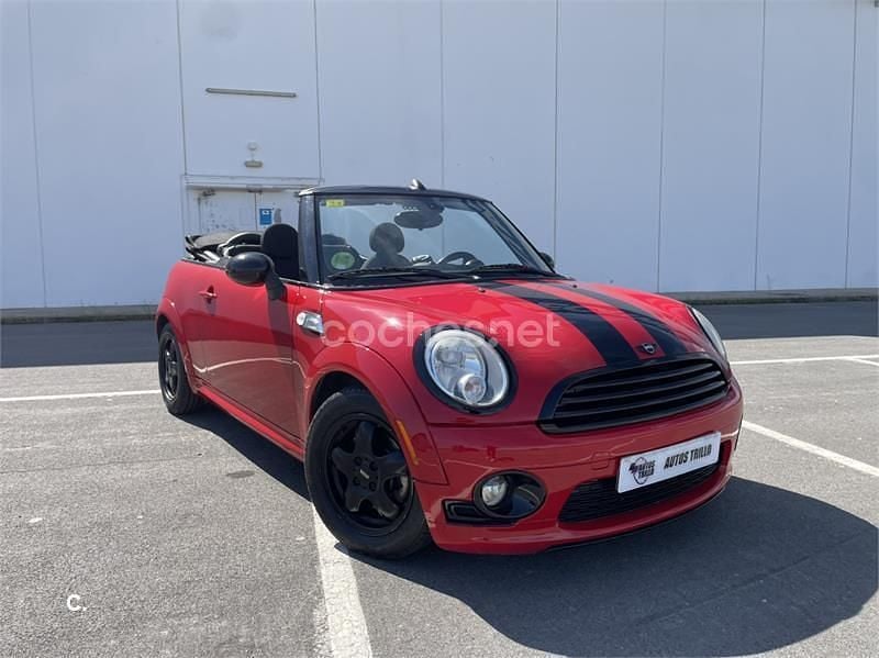 Usado Mini One Cabriolet 90 CV (66 kW) 2010 Rojo Descapotable