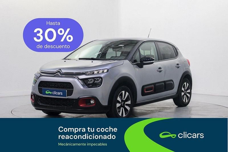 Usado Citroën C3 PureTech 83 CV (61 kW) 2021 Gris Utilitario