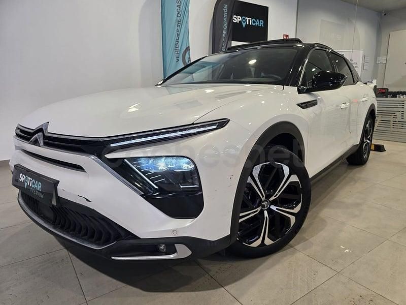 Usado Citroën C5 X Shine 225 CV (165 kW) 2022 Blanco Familiar