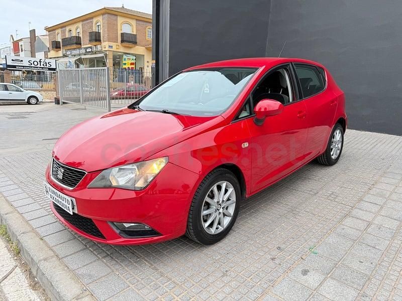 Brugt Seat Ibiza Style 90 HK (66 kW) 2017 Rød Sedan