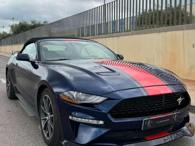 Usado Ford Mustang Convertible 291 CV (214 kW) 2019 Azul Descapotable