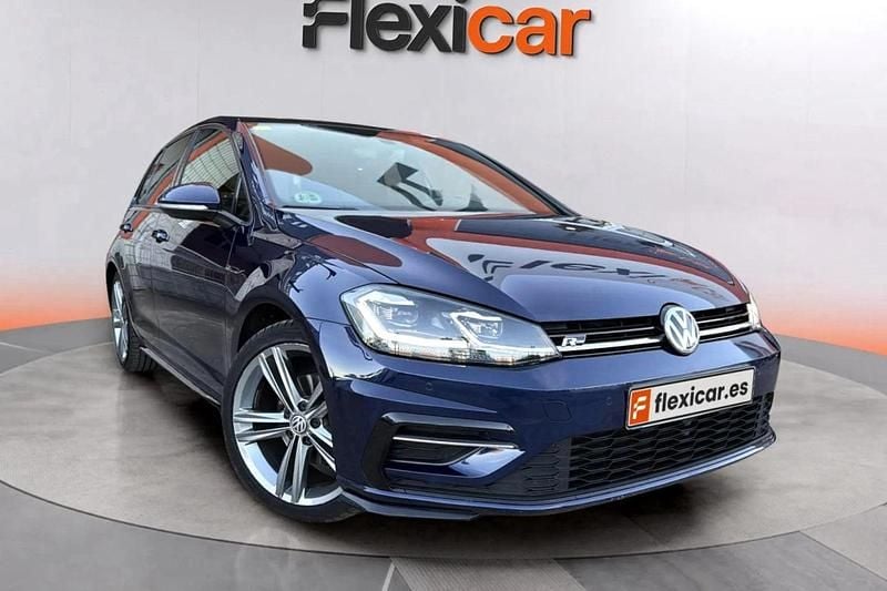 Azul Usado 2018 VW Golf Advance Berlina | 18.690 € (Precio justo) - Imagen 1/4