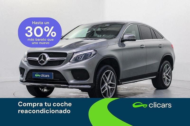 Usado Mercedes GLE350 258 CV (189 kW) 2016 Gris Coupe