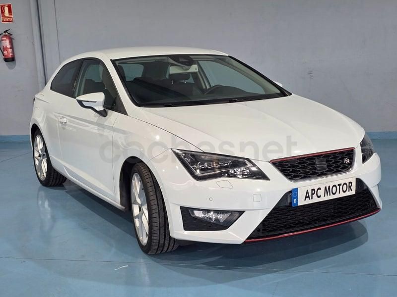 Usado Seat Leon SC FR 140 CV (102 kW) 2013 Blanco Utilitario