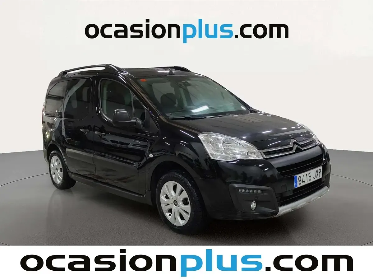 Usado Citroën e-Berlingo PureTech 110 CV (80 kW) 2017 Negro Monovolumen