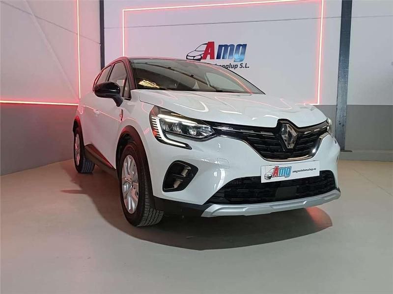 Blanco Usado 2021 Renault Captur Intens SUV | 12.500 € (Precio justo) - Imagen 1/4