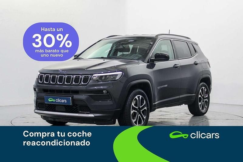 Gris Usado 2023 Jeep Compass Limited SUV | 18.590 € (Buen precio) - Imagen 1/4