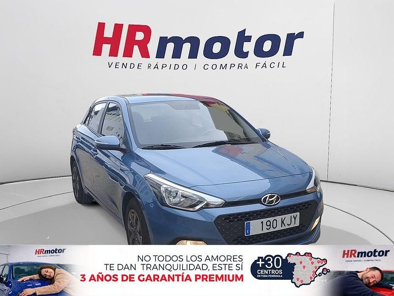Usado Hyundai i20 84 CV (61 kW) 2018 Azul Berlina