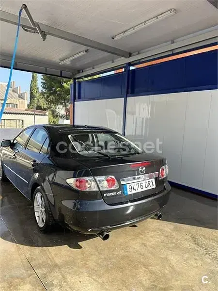 Usado Mazda 6 Active 141 CV (103 kW) 2005 Negro Berlina