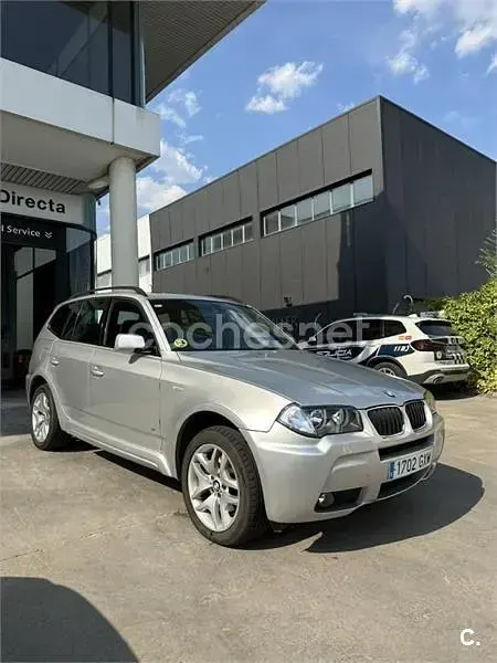 Usado BMW X3 177 CV (130 kW) 2010 Gris / plata SUV